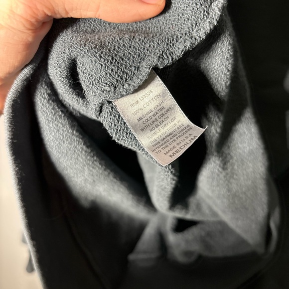 Free People X Retro Brand Montauk Distressed Hoodie Womens Size Medium - Picture 7 of 7